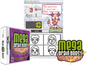 Mega Brain Boost (USA) Cover